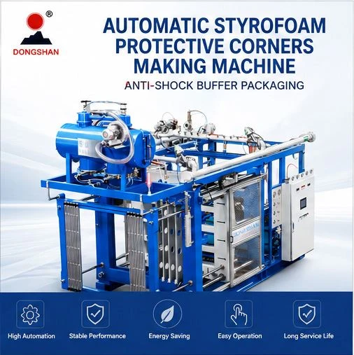 Automatic Styrofoam Protective Corners Making Machine